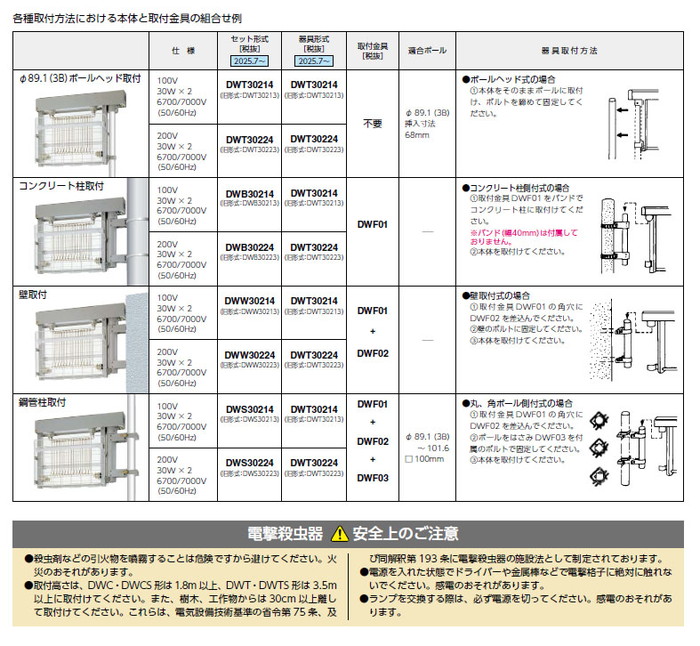 岩崎電気 捕虫灯